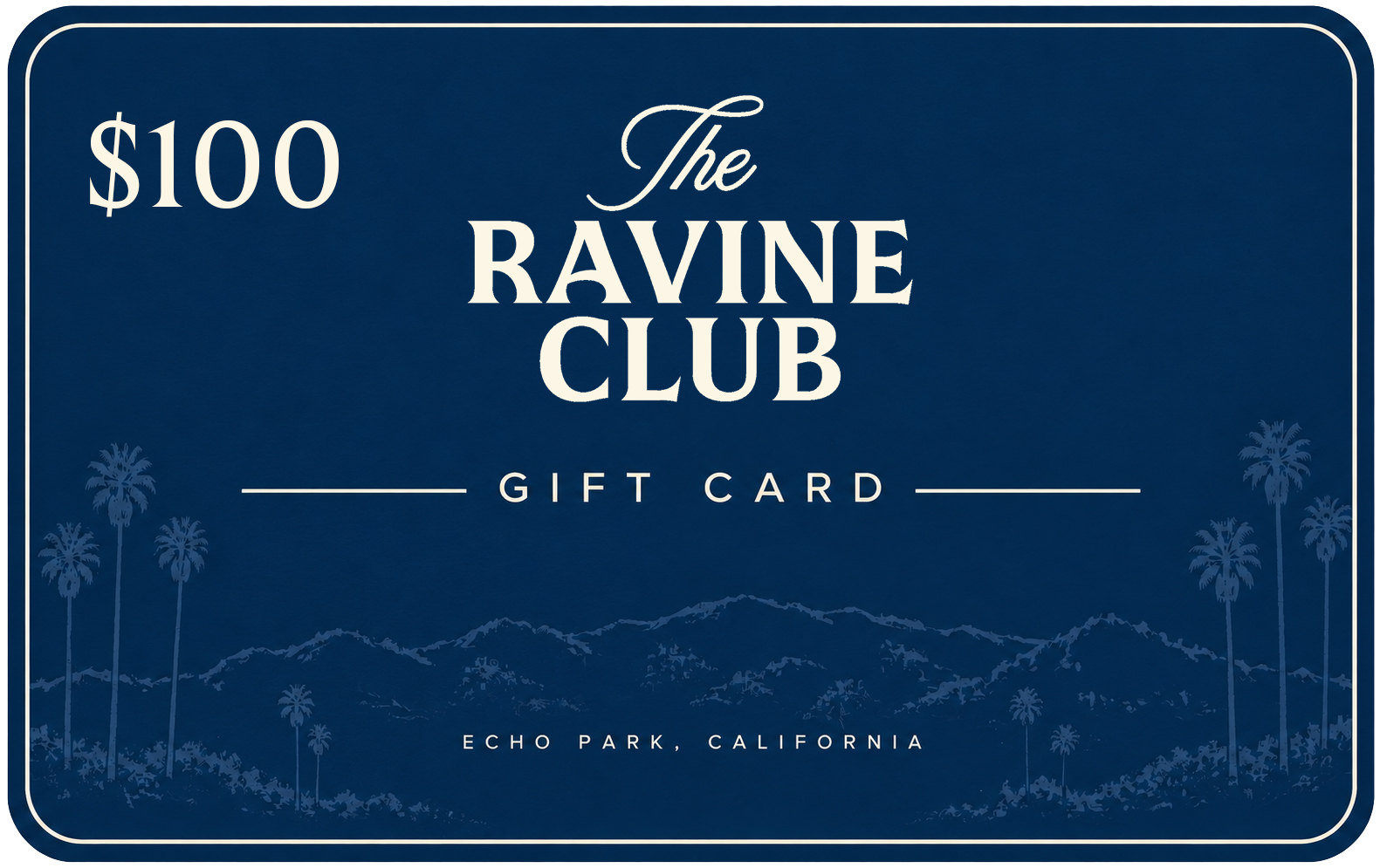 The Ravine Club Gift Card