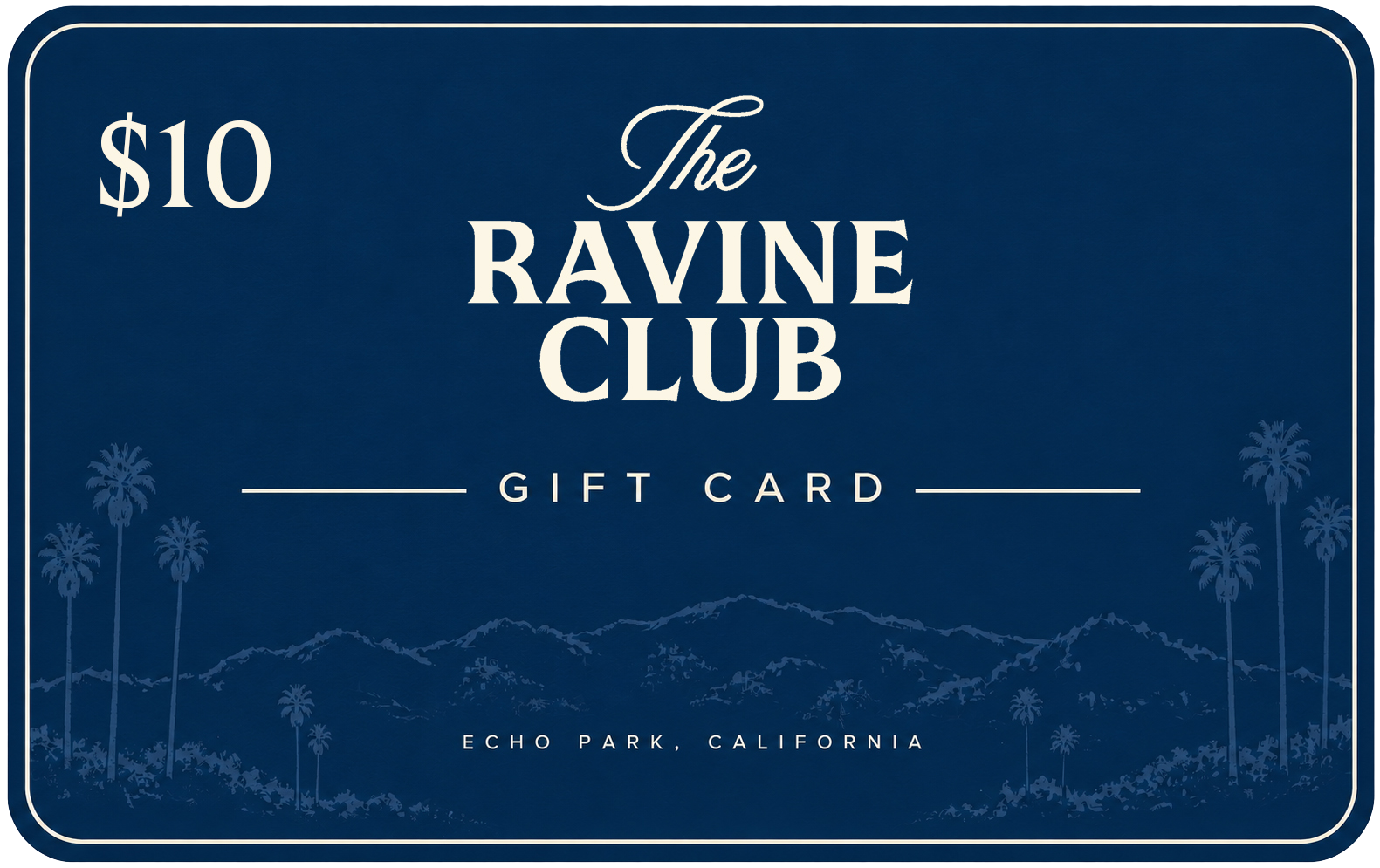 The Ravine Club Gift Card