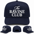 The Ravine Club A-Frame Snapback | Navy