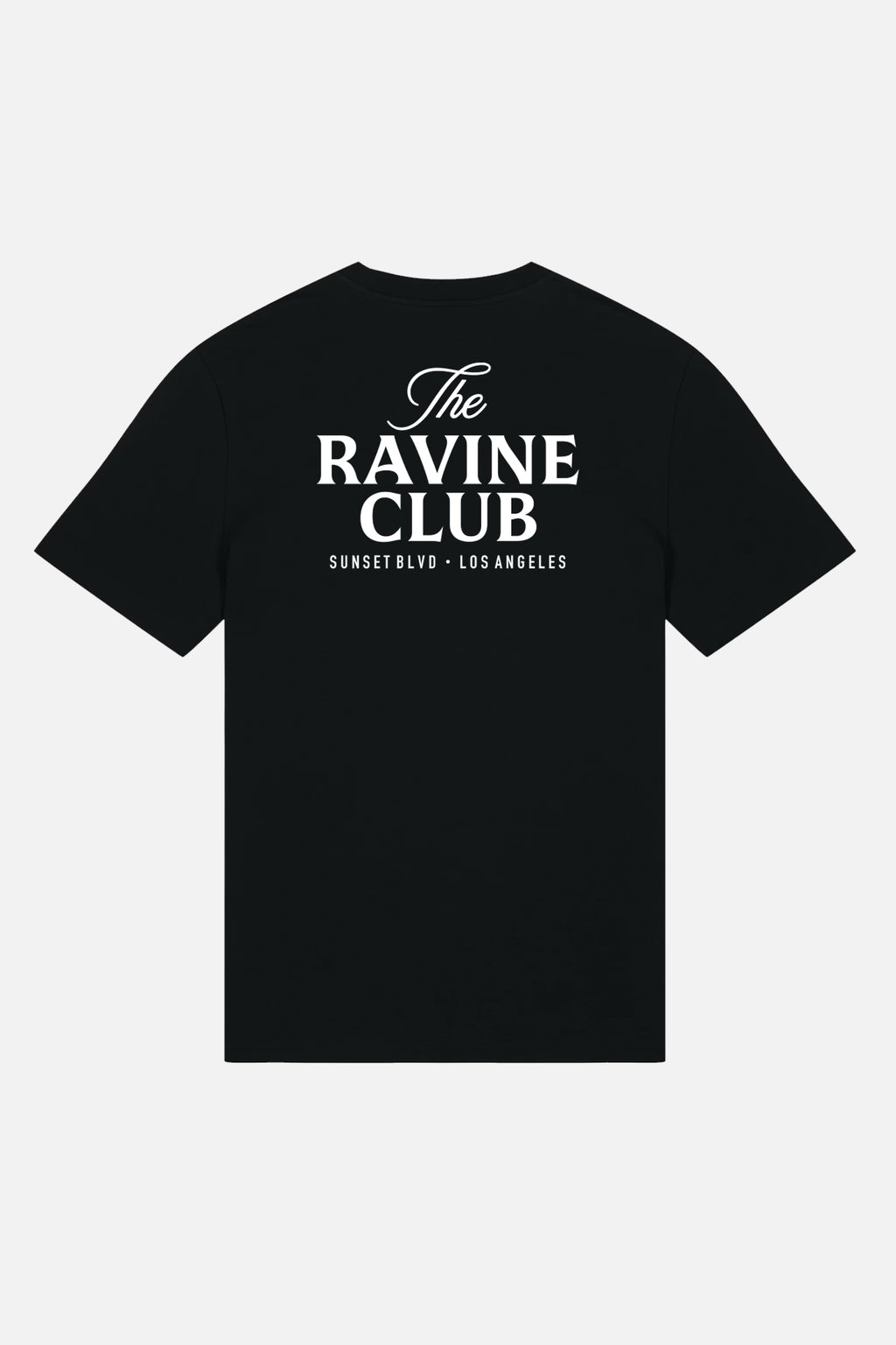 The Ravine Club Logo Tee | Black