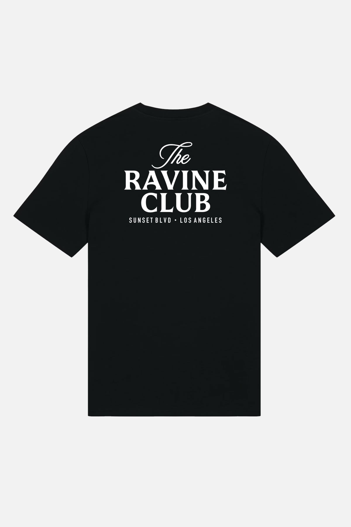 The Ravine Club Logo Tee | Black