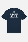 The Ravine Club Logo Tee | Navy